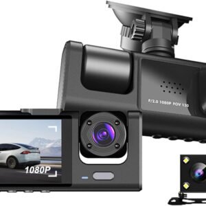 كاميرا مراقبة السيارة ثلاثية العدسات